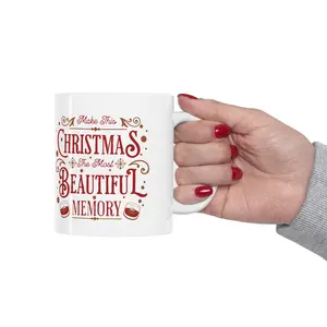Christmas Beautiful Memory Ceramic Mug 11oz Coffee Drink Cup Washable Drinkware