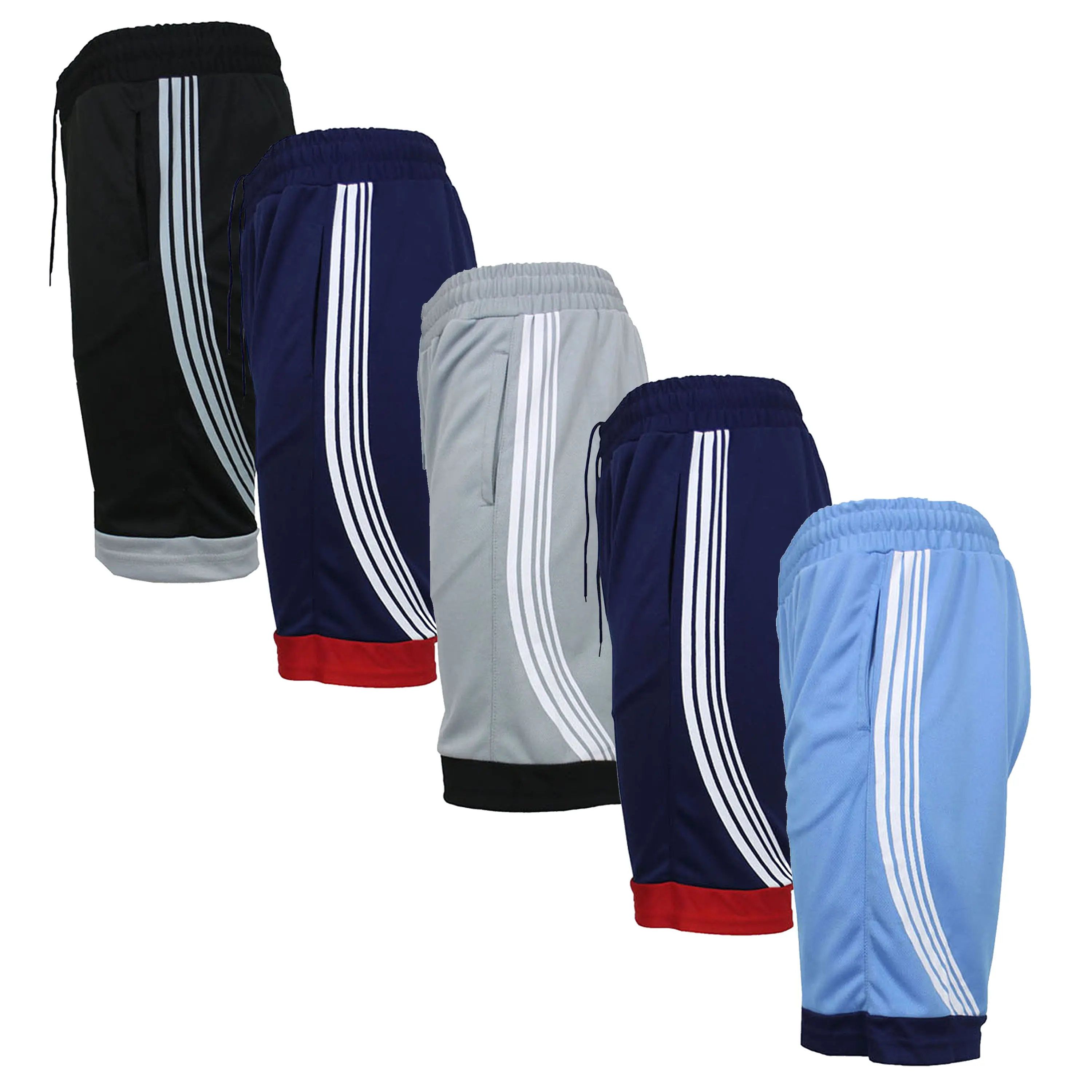 (Stripe) Black - Blue - Silver - Navy - Navy