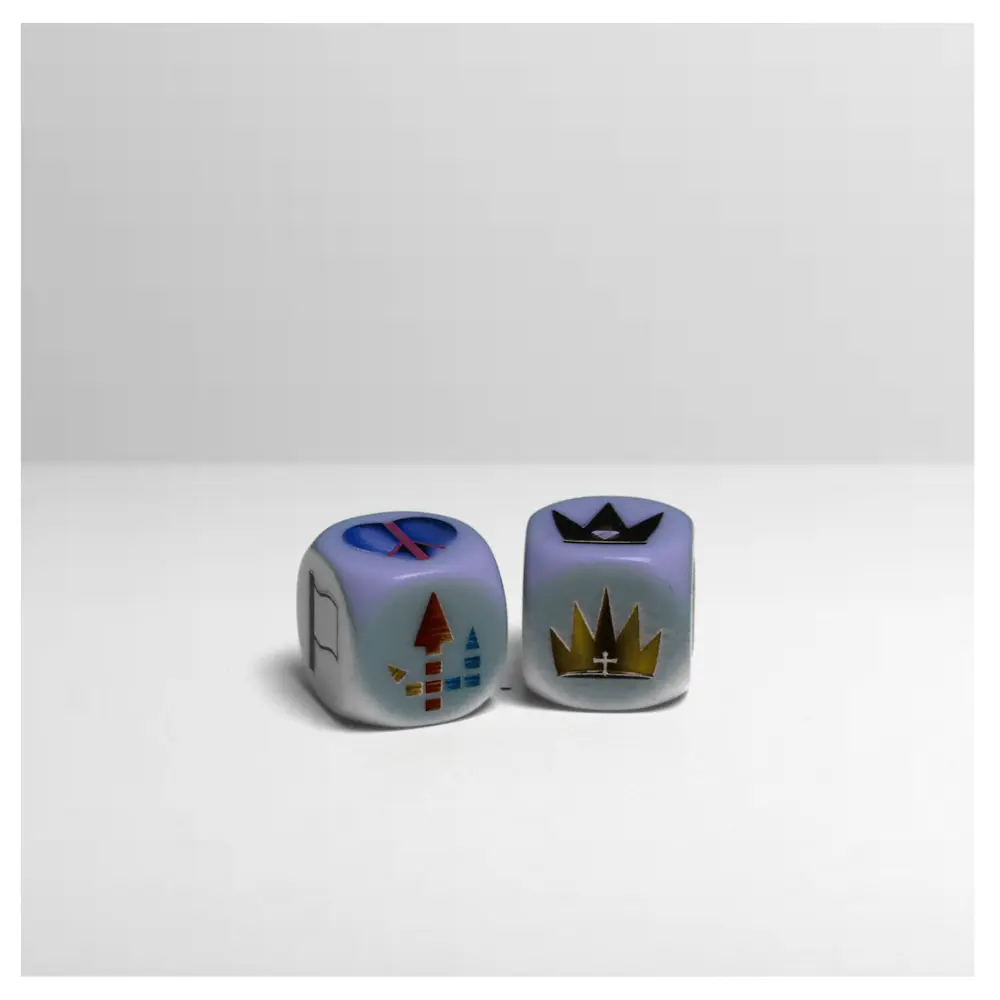 DI Chess Dice - Unique Chess Dice for Casual Players, Chess Learners & New Challengers, Designed for Unpredictability & Fun