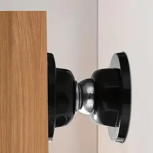 Magnetic Door Stopper, Easy Installation Door Stopper, Door Hardware for Wall and Floor Mounting, Keep Doors Open with This Shortened Magnetic Door Stopper