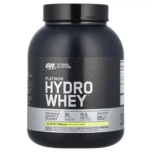Optimum Nutrition Platinum Hydro Whey®, Velocity Vanilla, 3.52 lb (1.6 kg)