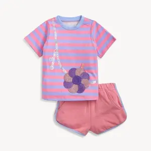 Magnetic Me Fidget Short Sleeve Tee + Short Set, Flower