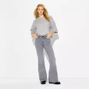 Women's Short Sleeve Crewneck Pullover Sweater - Wild Fable