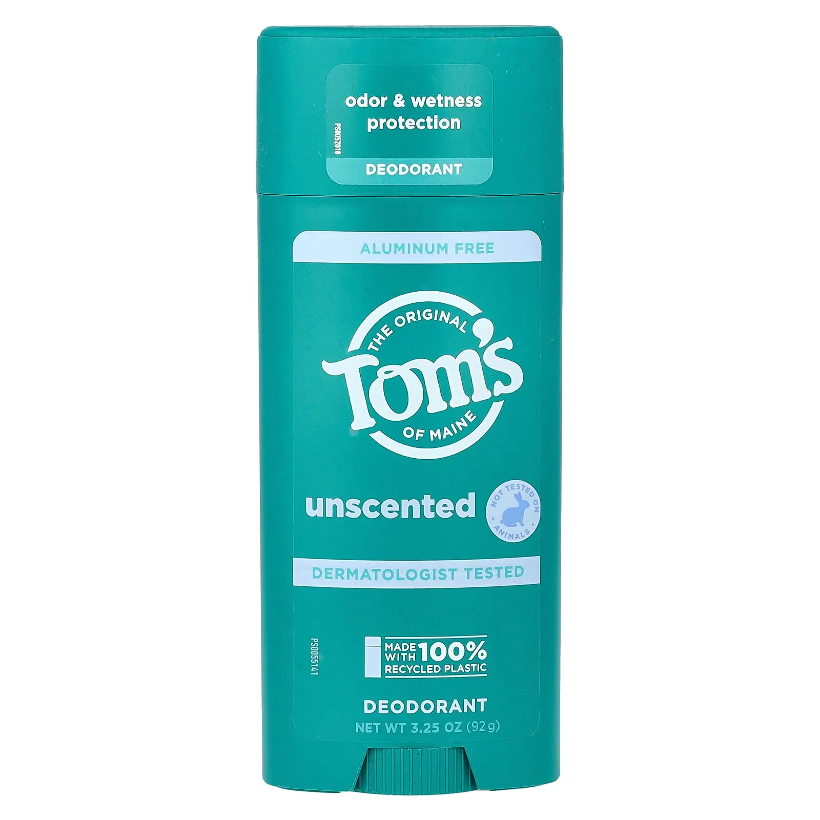 Tom's of Maine Aluminum Free Deodorant, Unscented, 3.25 oz (92 g) Tom's of Maine Aluminum Free Deodorant, Unscented, 3.25 oz (92 g)