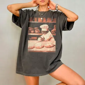 Biscuit Cat Shirt - Funny Baking T-Shirt, Cat Lover Gift, Baker Shirt, Bakery Shirt, Foodie Graphic Tee, Gift For Cat Mom