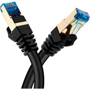 Cat 7 Ethernet Cable 10 ft Ethernet Cable 26AWG Heavy-Duty Cat 7 Internet Network Computer Patch Cord RJ45 Network Cable Cat7 LAN Cable for PC Laptop Modem Router