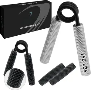 Metal Hand Grip Strengthener 100LB-350LB No Slip Heavy-Duty Grip Strengthener with  Box,  Wrist & Forearm Hand Exerciser,  Gym, Hand Gripper Grip Strength Trainer