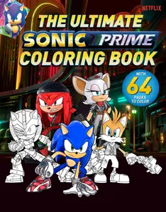 The Ultimate Sonic Prime Coloring Book -- Patrick Spaziante - Paperback