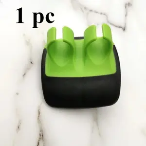 1 Peeler in Black Green Color with Rubber Finger Grip, Easy To Remove Fruit and Vegetable Peels, Quick Meal