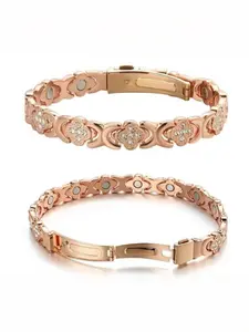 Copper Bracelets for Women , Pure Copper Magnetic Bracelet with 3500 Gauss Effective Magnets, Energy Magnet Bracelet, Stackable Bracelets, Elegant Jewelry Bracelet
