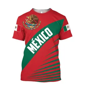 2026 World Cup Mexican Shirts Short Sleeves Summer Mexico Shirt Mexico Jersey Unisex Shirts