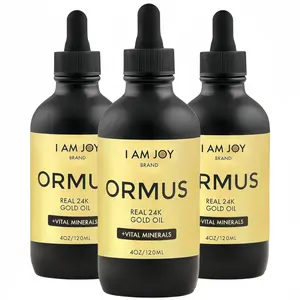 2 bottles and 3 bottles I Am Joy Co. Ormus Gold Oil Monoatomic | Supports Deeper Thought, Intuitive Awareness & Dream Clarity | Rich with Minerals, Platinum, Iridium | Non-Chemical Extraction | 4oz