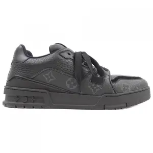 Pre-owned Louis Vuitton Canvas Small Leather Goods LV Trainer Monogram Sneaker