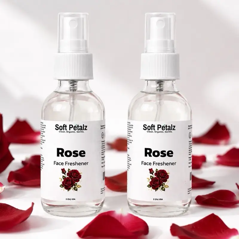 Rose Face Freshener, Hydrating Facial Mist for Daily Skin Refreshment