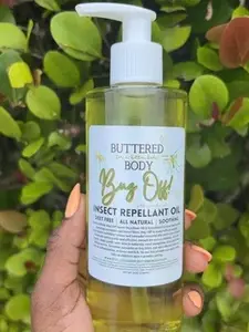 ButteredBody | Esthetician Made| Bug Off! All Natural Deet Free Insect Repellant Oil | Child Safe Sensitive Skin Alcohol Chemical Free
