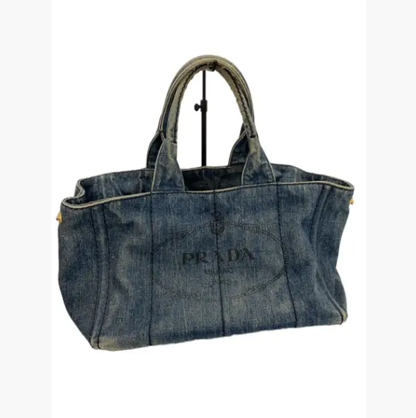 Pre-owned PRADA Denim Tote Bags Tote Bag J8061706