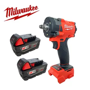 Milwaukee M18 FUEL 3/8" Impact Wrench Tool Set - Brushless, Lightweight Cordless Fastening Tool for Pro DIYers