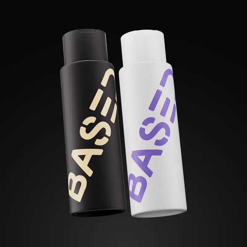 BASED Shower Duo Shampoo & Conditioner 12oz Each, Fresh Peppermint Scent, Deep Cleansing, Hydrating & Scalp‑Calming, Boost Hair Volume, Science‑Validated Formula