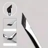 Precision Angled Eyeliner Brush, Ultra-thin Flat Sickle Design for Detailed Eye Makeup Application, Professional Makeup Tools for Women, Cosmetic Brushes