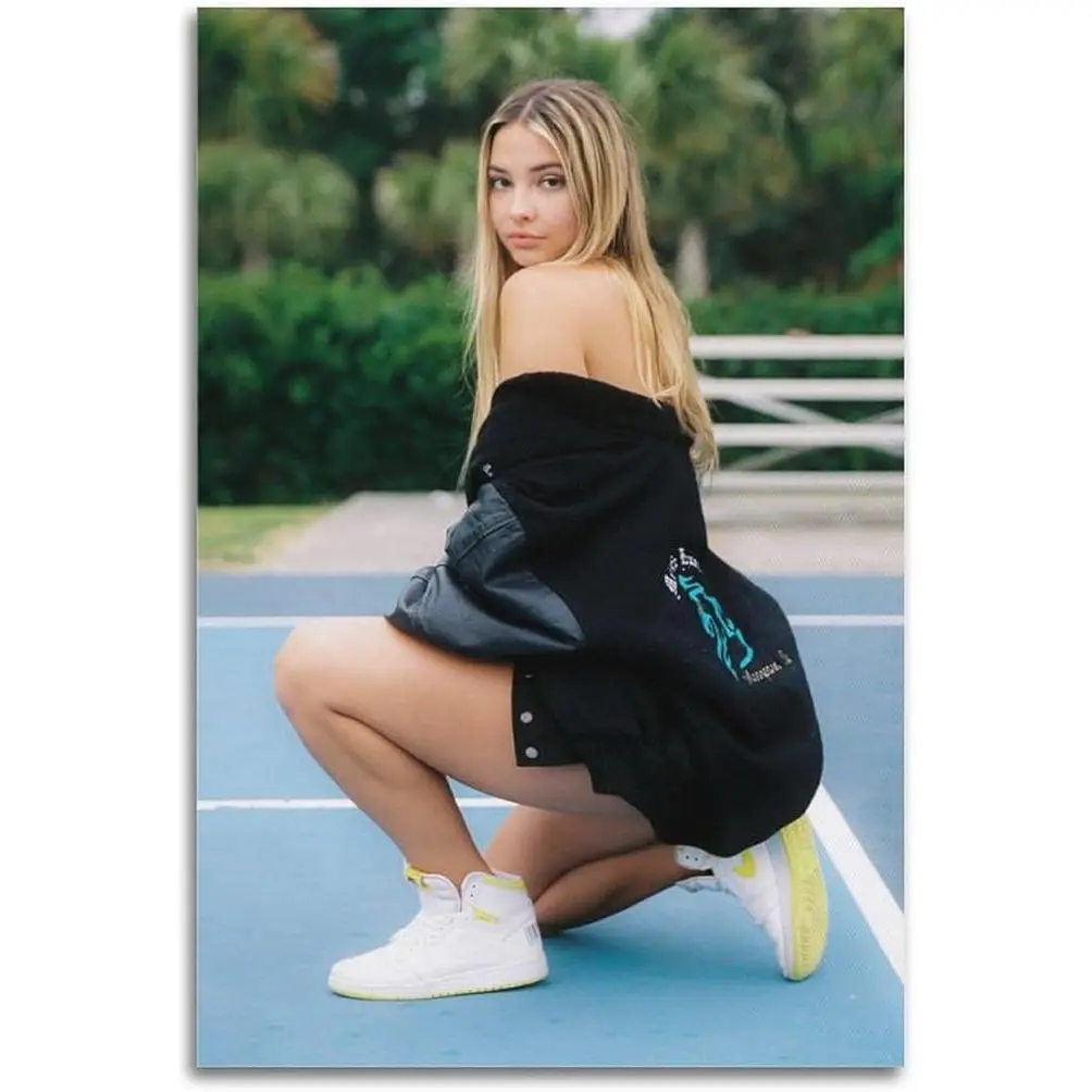 No Framed, Actress Madelyn Cline Poster Poster Album Cover Posters for Bedroom Wall Art