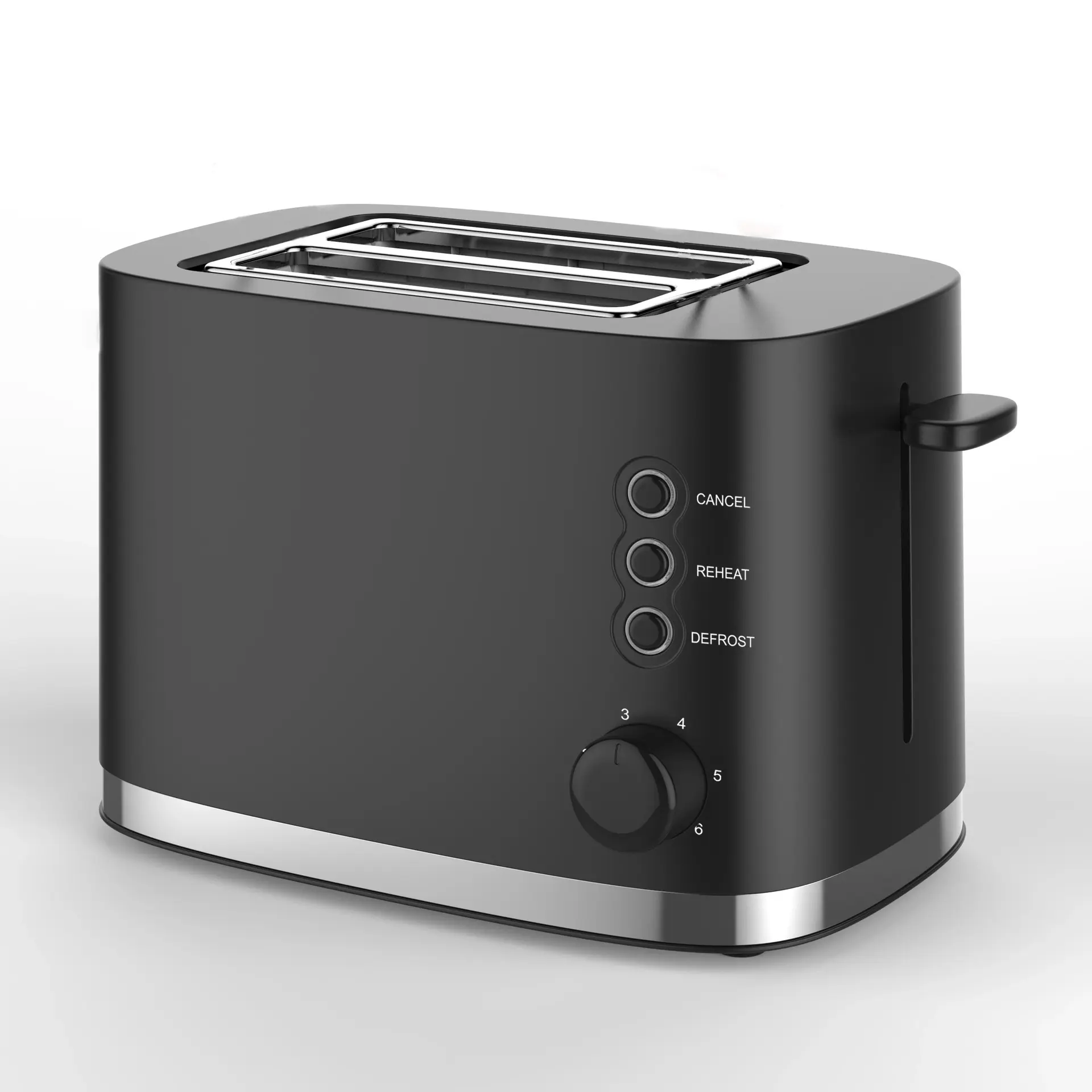 Household Mini Stainless Steel Toaster - Small Size Compact Kitchen Appliance, Even Heating, Fast Toast Making