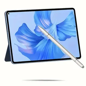 1 piece of three-in-one capacitive touch pen, ballpoint pen, touch pen, disk pen. Compatible with iPad, tablet, phone. Suitable for Apple, Huawei, Xiaomi. Drawing pen.