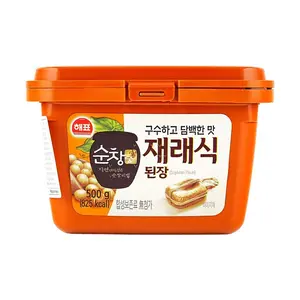 HAEPYO Korean Traditional Soybean Paste (Doenjang) - 500g | Authentic Fermented Ssamjang for Stews, Grilling & Dipping