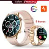 Aolon GTR3 Women's Smartwatch: 1.43" AMOLED Display, AOD, Bluetooth Calling, Health Tracking, DIY Faces, 110+ Sports Modes, IP68 Water Resistant, 120-Hour Battery, Fast Charging, Silicone & Alloy Devices, iOS & Android#tiktokshopfalldealsforyou#tech vibes