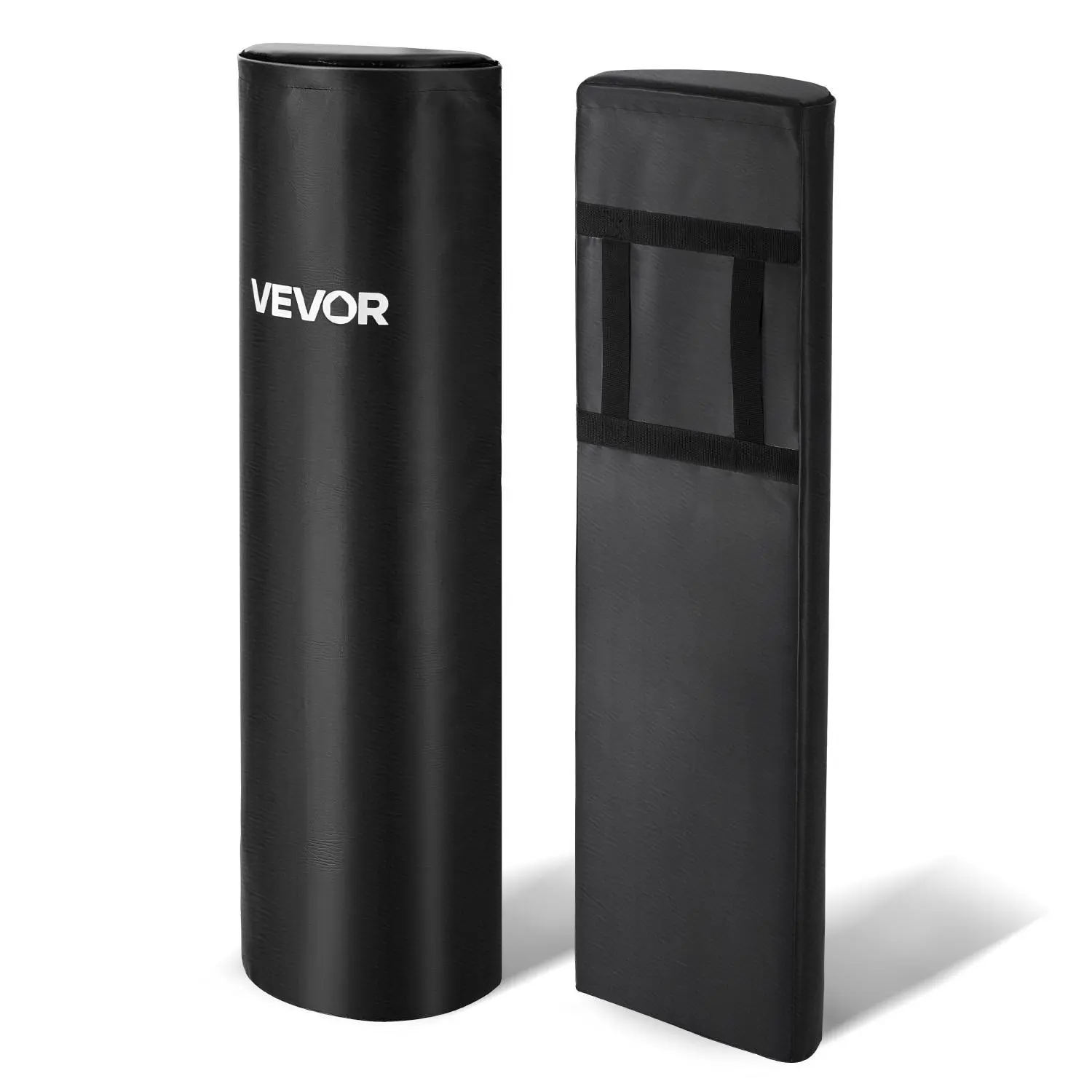 VEVOR 2PCS 42.5" Tall Football Tackling Dummies, PVC Obstacle Step Training Equipment, High-Density Sponge Blocking Pads with Soft Grip Secure Handles, Portable for Footwork Drills#BackToSchool