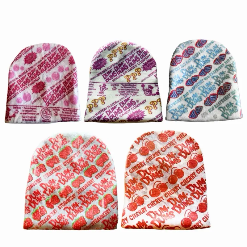 “Dum Dum” lollipop beanie - multiple styles