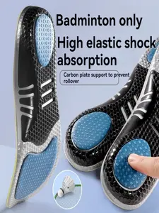 High Elastic Shock Absorbing Anti-Slip Orthopedic Shoe Insoles, Comfortable Antibacterial Odor Resistant Breathable Arch Support Tpu Inserts, Sports Insoles