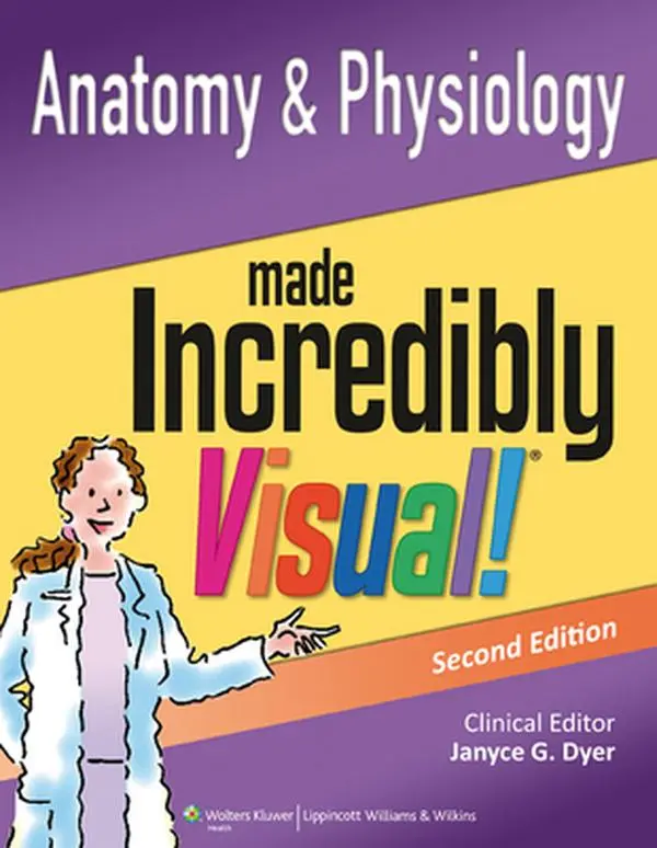 USED Book - Anatomy and Physiology Made Incredibly Visual!: Volume 2 by Lippincott Williams & Wilkins (Paperback) - english