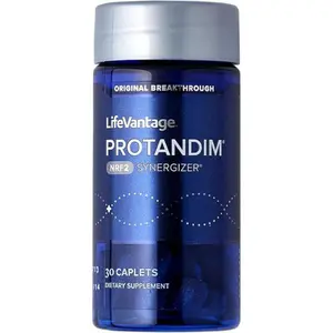 Protandim Nrf2 Synergizer (30 Caps) Nrf2 Activator, Healthy Aging Supplement, Antioxidants Fight Oxidative Stress, 5 Herb Blend, Supports Cellular Health, Ashwagandha, Turmeric, Milk Thistle