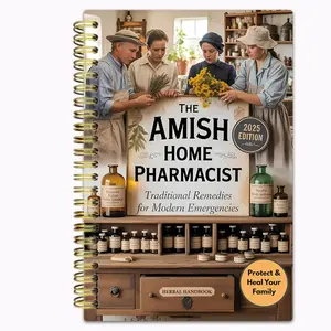 Book lover gifts | Latest version Forgotten Home Apothecary & Lost Herbal Remedies | Holistic Wellness | The Amish home pharmacist | Natural Therapy Handbook Guide Healthy