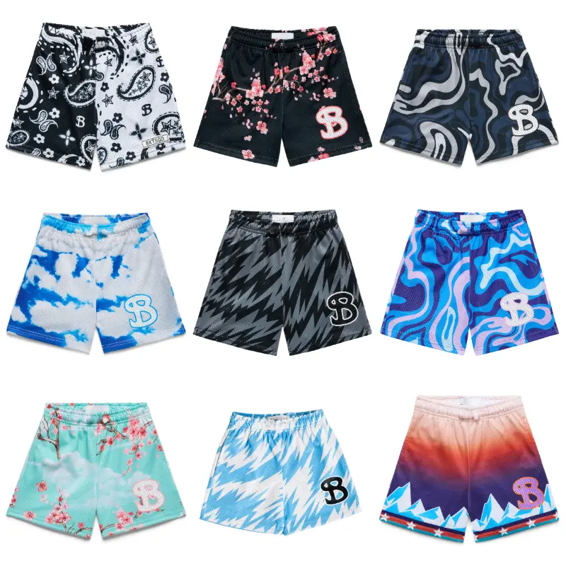 BUCKETSQUAD Shorts – Built for Buckets Mesh Shorts for Kids, Junior & Adult, Breathable Basketball Sportswear, Streetwear Gift