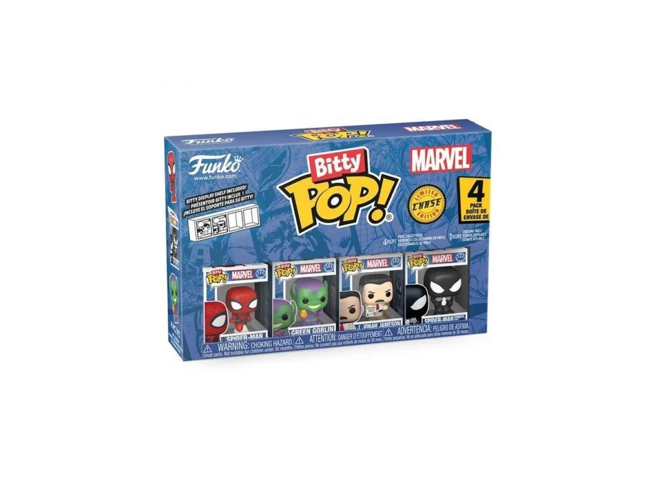 Funko Bitty POP! Marvel Spider-Man 4-Pack Mini Figures