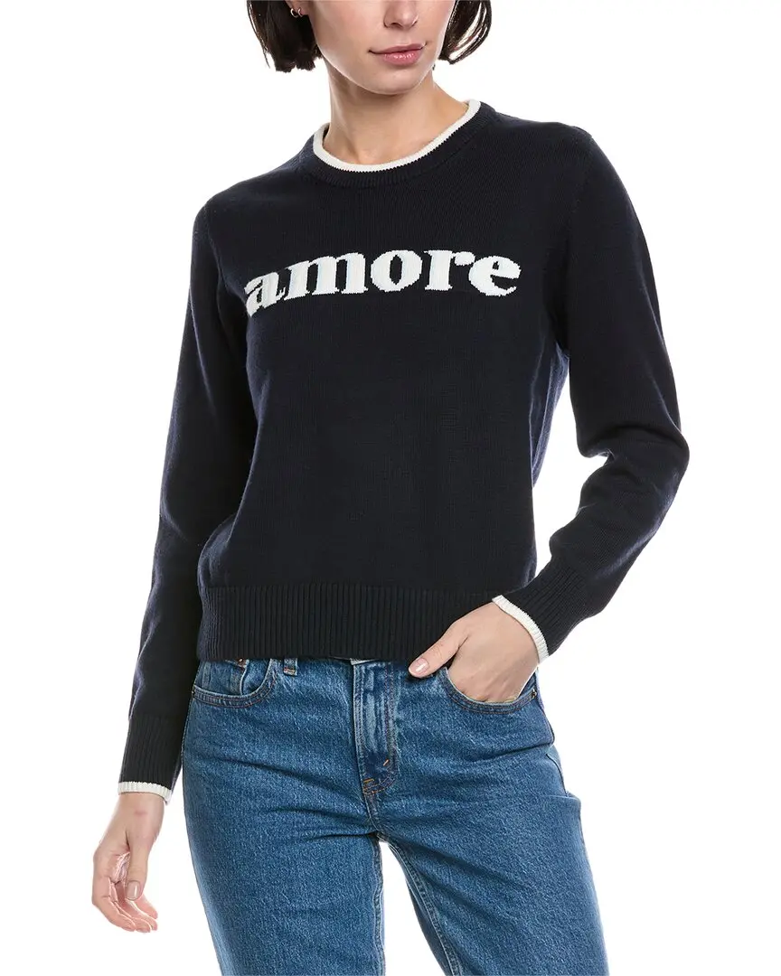 Brodie Cashmere Amore Cashmere-Blend Sweater