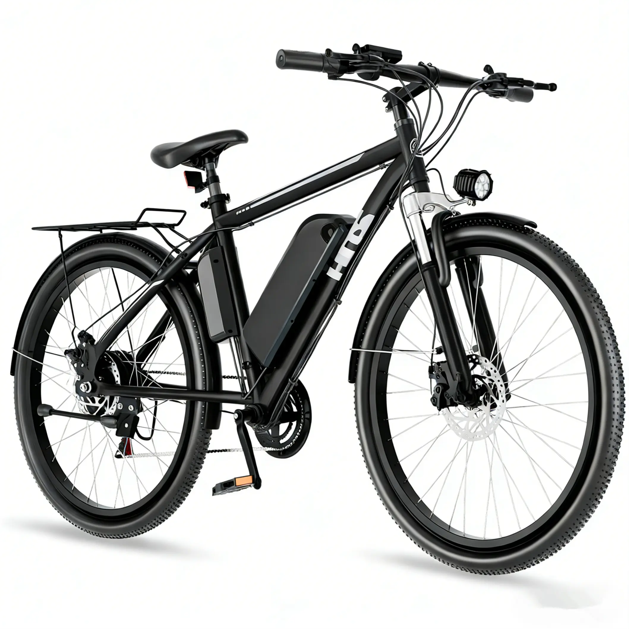 2026 New Arrival ZNH-02SR 750W 48V High Speed Adult Off-Road MTB, 26-Inch High Titanium Steel Frame, 624Wh Removable Fast-Charging Battery, 20MPH, 50-60 mi Range, Black Electric Mountain Bike