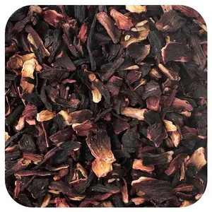 Starwest Botanicals Organic Hibiscus Flowers C/S, 1 lb (453.6 g)