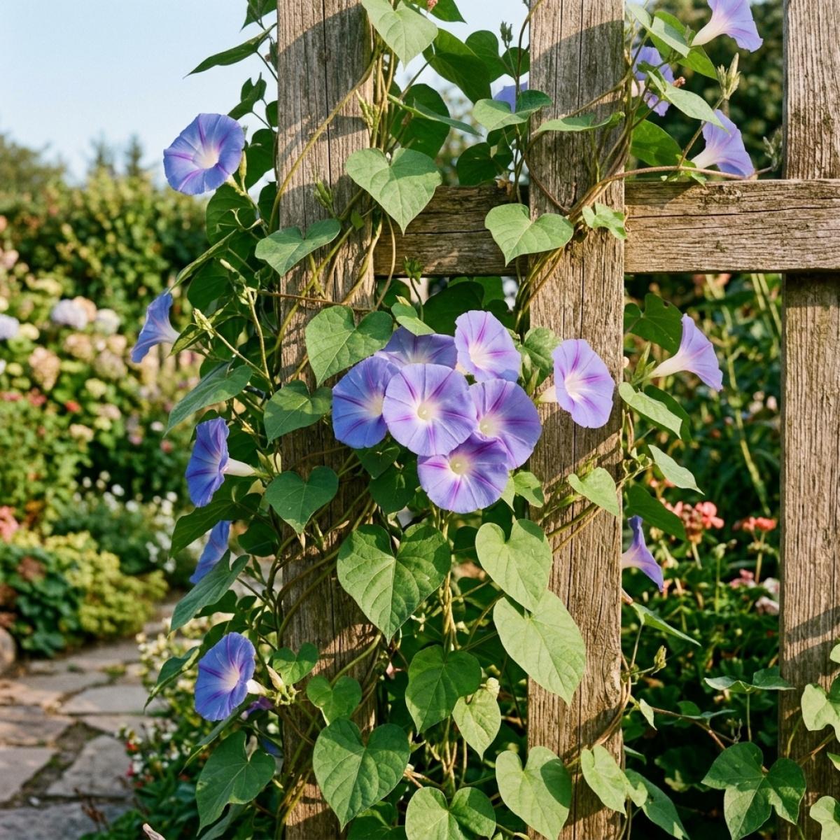 Premium Morning Glory Seeds High Germination Rate Easy to Plant for Garden Balcony Yard Decoration Annual Flowers Bonsai Seedlings DIY Garden Premium Morning Glory Seeds High Germination Rate Easy to Plant for Garden Balcony Yard Decoration Annual Flowers Bonsai Seedlings DIY Garden