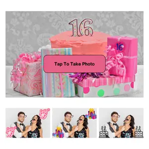 Sweet 16 Photo Booth Theme