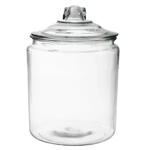 Glass Jar with Lid, 2 Gallon Glass Jar with Lid, 2 Gallon