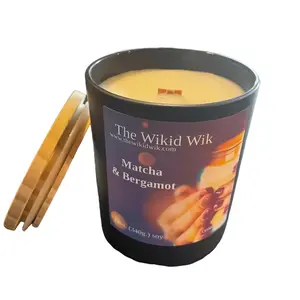 Matcha & Bergamot - Wikid Chic Candle (NEW)…Fresh, calming, and uplifting — like a quiet morning ritual in a sun-lit space.