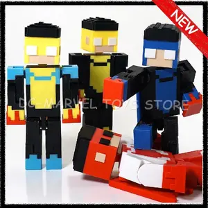 New In Stock 3d Printed Invincible Boy New Form The Cube Man Dummy13 T13 Multi-Jointed Movable Shapeshift Action Figure Toys