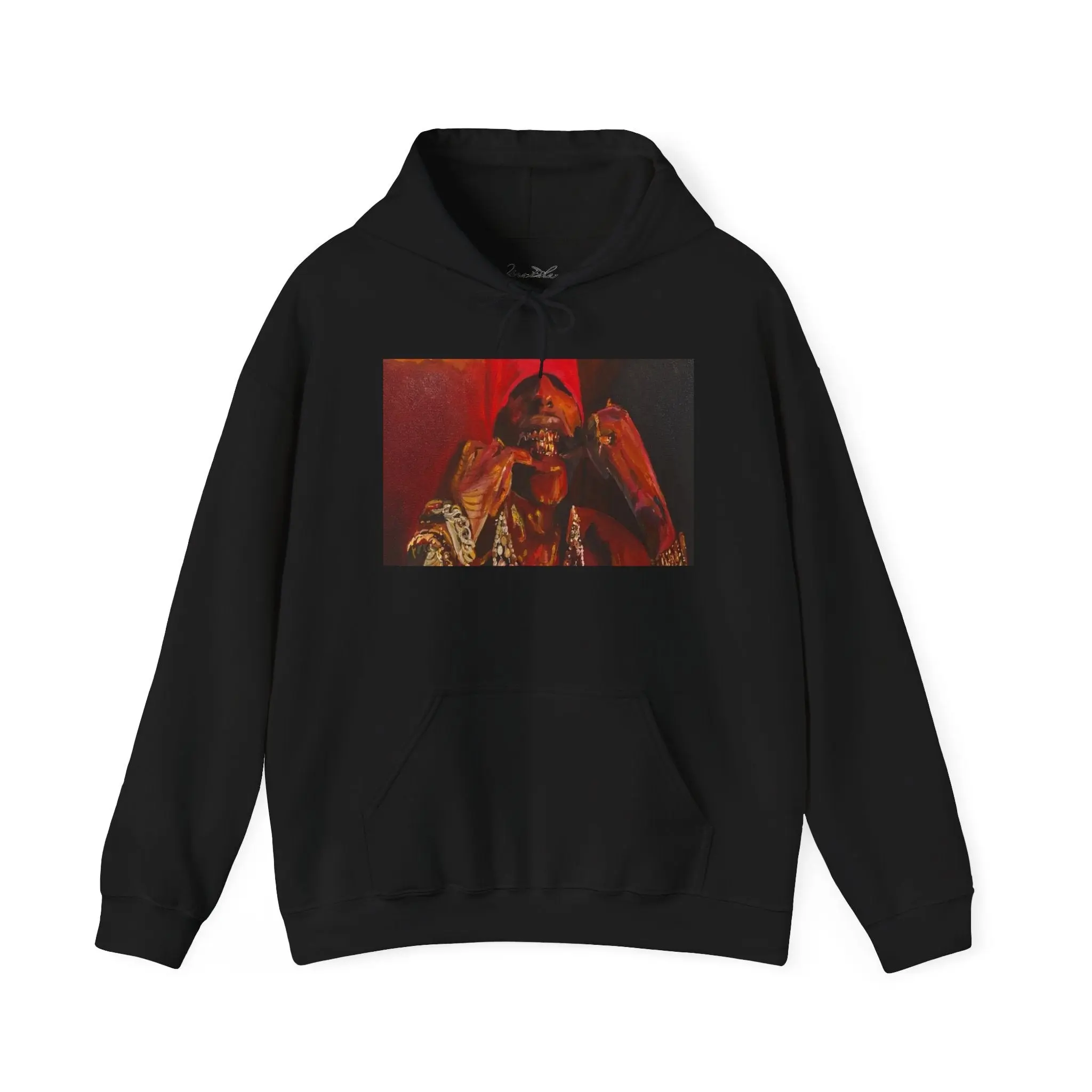 Gildan ASAP Hoodie - Original Artwork by CJSNOTHERE Classic Menswear Sweatshirt with Kangaroo Pocket Long Sleeve Autumn Casual Style Medium Polyester Cotton Blend