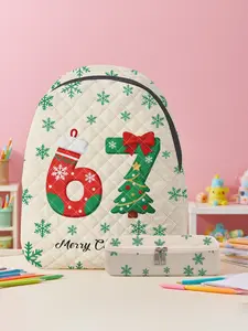 Christmas #67 Shoulder Bag, Festive Print Design, Soft Comfortable Fabric, Ideal Gift for School, Travel, Shopping, Holiday Use, Backpack for School