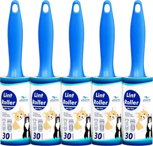 Mini Extra Sticky Lint Rollers for Travel - 150 Sheets Small Sized Portable Lint Removers for Pet Hair and Debris Pickup150, Travel Essentials