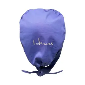 Satin Lined Scrub Cap- Heroes