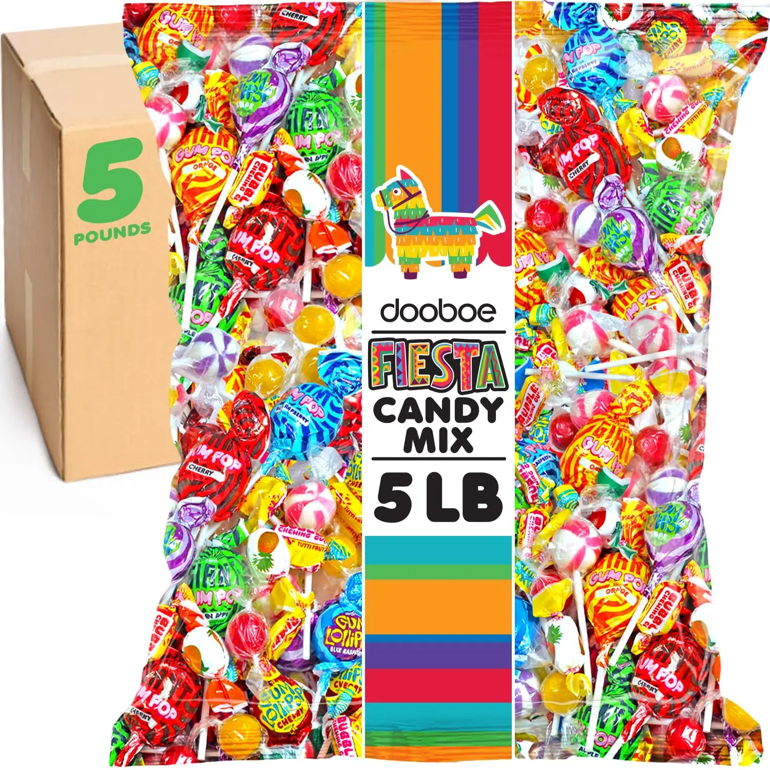 Pinata Candy - 5 Pounds 2.26 KG - Parade Candy Assortment ...