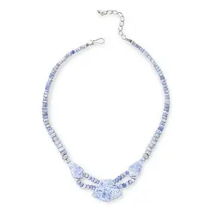 Mine Finds by Jay King Sterling Silver Lavender Sodalite 18" Necklace